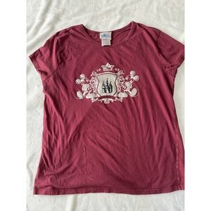 Vintage Disneyland Resort 1955 Castle Short Sleeve Size XXL